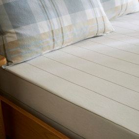 Albury Check 100% Brushed Cotton Fitted Sheet Albury Check 100% Brushed Cotton Fitted Sheet