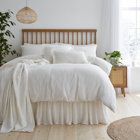 Cotton Muslin Frilled Valance