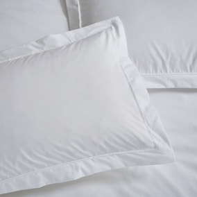 Dorma Crisp & Fresh 400 Thread Count Egyptian Cotton Percale Oxford Pillowcase