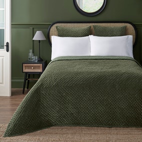 Dorma Genevieve Green Bedspread Dorma Genevieve Green Bedspread