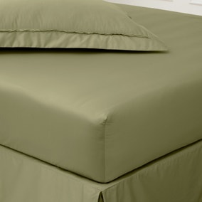 Dorma Luxurious & Silky 500 Thread Count 100% Cotton Sateen Fitted Sheet Dorma Luxurious & Silky 500 Thread Count 100% Cotton Sateen Fitted Sheet