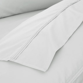 Dorma Luxurious & Silky 500 Thread Count 100% Cotton Sateen Flat Sheet