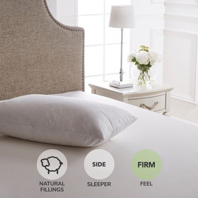 Dorma Luxurious White Goose Down Side Sleeper Pillow Dorma Luxurious White Goose Down Side Sleeper Pillow