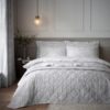 Emelie Grey Quilted Bedspread