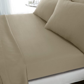 Hotel 230 Thread Count 100% Cotton Sateen Fitted Sheet