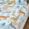 Safari Adventure Organic Cotton Fitted Bed Sheets Safari Adventure Organic Cotton Fitted Bed Sheets