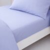 Set of 2 Pure Cotton Fitted Bed Sheets Set of 2 Pure Cotton Fitted Bed Sheets