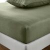 Soft Washed Recycled Cotton Fitted Sheet Soft Washed Recycled Cotton Fitted Sheet