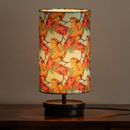 'Autumn Glow' Decorative Table Lamp In Mango Wood (33.8 Cm, Without Bulb, Handcrafted) 'Autumn Glow' Decorative Table Lamp In Mango Wood (33.8 Cm, Without Bulb, Handcrafted)