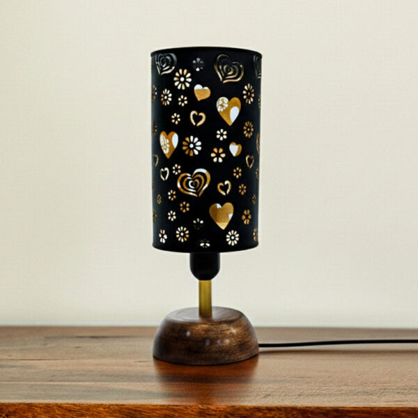 Love Whisper’ Metal Decorative Table Lamp (32 cm, Without Bulb, Hand-Etched) Love Whisper’ Metal Decorative Table Lamp (32 cm, Without Bulb, Hand-Etched)