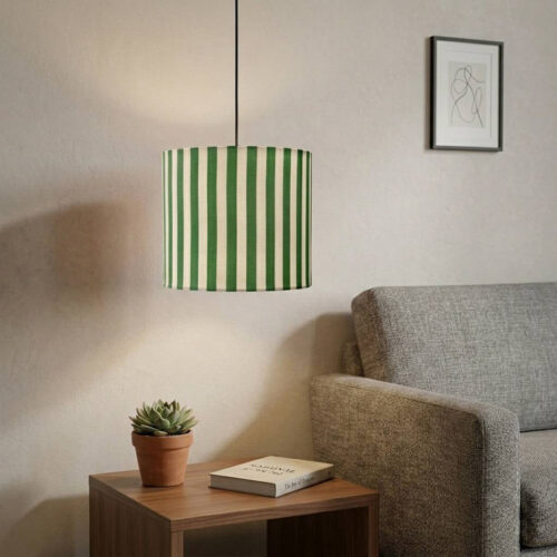 ‘Nature Essence’ Cotton Cloth Hanging Pendant Lamp (22.8 Cm, Without Bulb, Handcrafted) ‘Nature Essence’ Cotton Cloth Hanging Pendant Lamp (22.8 Cm, Without Bulb, Handcrafted)